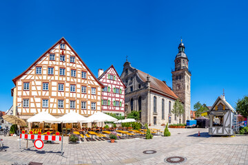 Altstadt, Altdorf bei Nürnberg, Bayern, Deutschland 