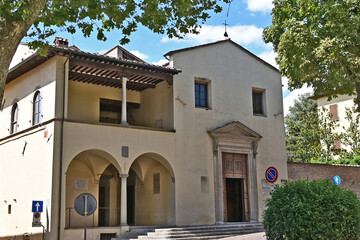 Fototapeta premium Sansepolcro, Chiesa di santa Maria delle Grazie - Arezzo