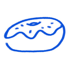 donut cute pen doodle handdrawn notebook