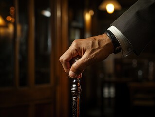 person holding a bottle of champagne