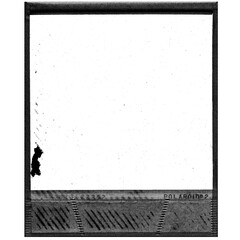 Vintage Polaroid, instant photo frame isolated overlays in transparent PNG, polaroid frame - isolated design element. Royalty high-quality free stock image of Empty white photo frame overlay