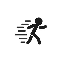 single icon sport fitness. solid glyph style icon