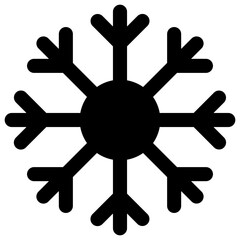 Fototapeta premium Snowflake icon