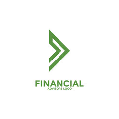 Creative Financial and investment Logo vector, Modern Finance Advisors logo design template