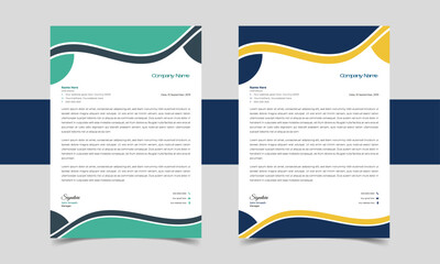 Modern Clean and professional, Simple And Clean Print Ready Design, minimalist concept business style, flyer layout, letterhead template design.