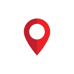 Location logo vector illustration business element and symbol