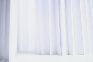 Zig Zag Folded paper background high key
