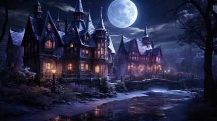 Whimsical Horizons A Digital Odyssey of Serenity - generative ai