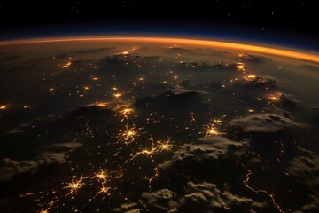 Obraz premium Earth from space