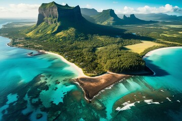 Ocean in the mountains