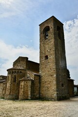 Fototapeta na wymiar Purish of San Leonrdo e Maria Pieve in the hamlet of Artimino in Carmignano (Prato)