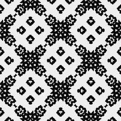 White background with black pattern. Seamless texture for fashion, textile design,  on wall paper, wrapping paper, fabrics and home decor. Simple repeat pattern.
