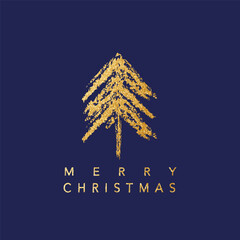 Merry Christmas greeting card - 639945681