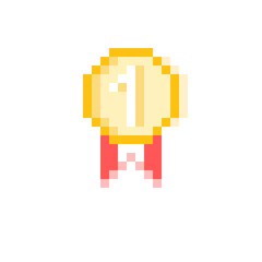 Obraz premium 1st medal