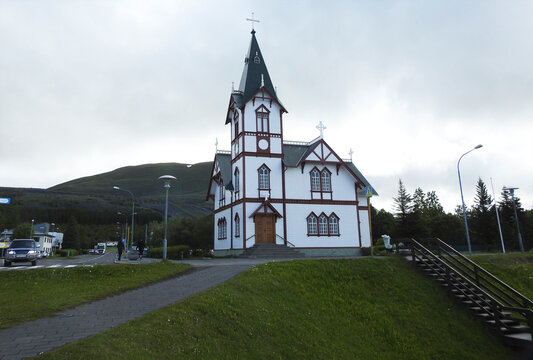 Husavik Church, Skj lfandi Bay, Iceland