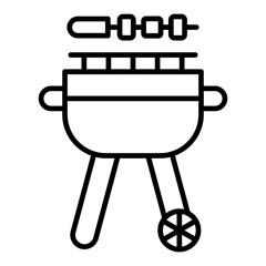 BBQ grill Icon