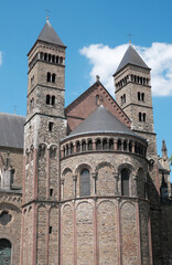 Fototapeta na wymiar Basilica of Saint Servatius in Maastricht, Limburg, Netherlands