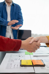 team of UI UX web designer are working together to develop mobile responsive websites with UI UX...
