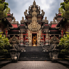 Hindu temple in Asia.