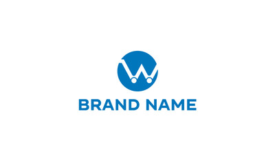 Logo design for shopping business, W+cart