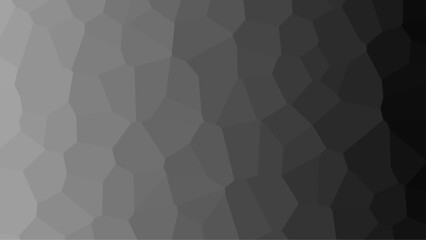 Fototapeta premium Black abstract low poly background. 
