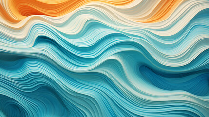 Dynamic Abstract Waves and Ripples
