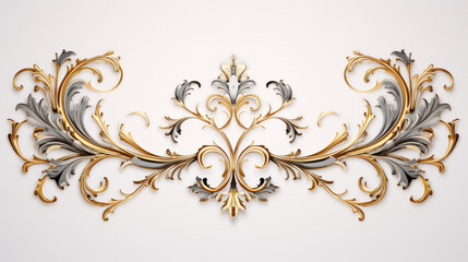 Elegant ornamental frame