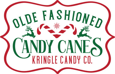 Old Fashioned Candy Canes Kringle Candy Co