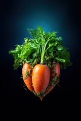 World Vegetarian Day. vegetarian products. 3D illustration