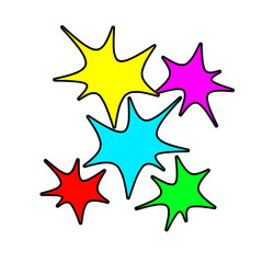 Obraz premium Illustration of something horrendous, bombastic, or explosive