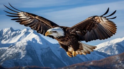 Fototapeta premium american bald eagle