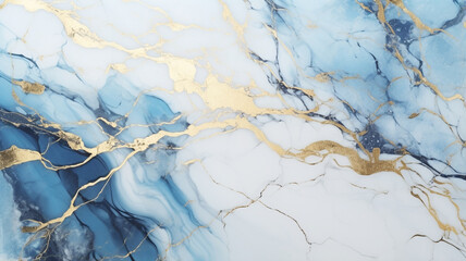 blue marble background with paint splashes texture