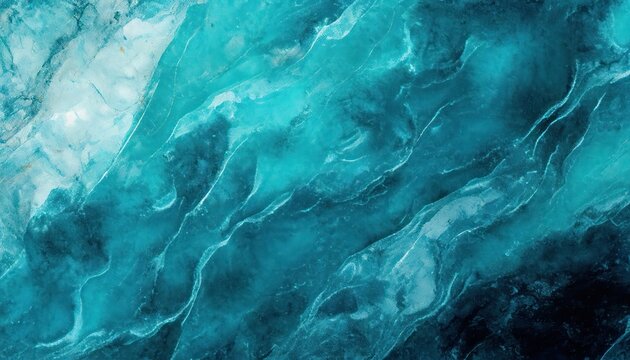 Abstract blue ice natural stone texture, luxury tile surface background	
