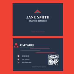 Creative business card using adobe illustrator..