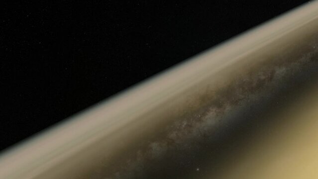 PASSING THROUGH THE RINGS OF SATURN