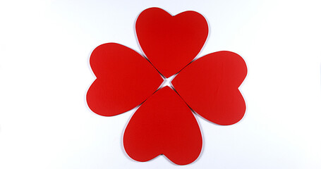 Hearts for Saint Valentine's Day