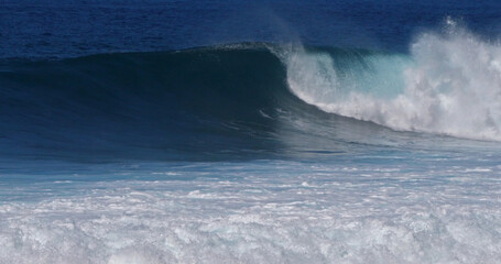 Waves in Atlantic Ocean, Porto Moniz, Madeira Island Portugal