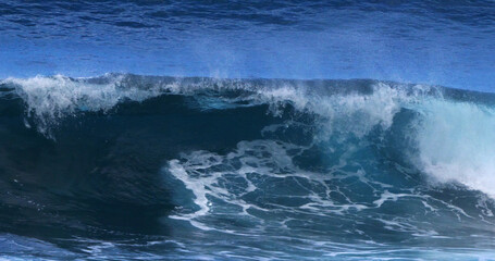 Waves in Atlantic Ocean, Porto Moniz, Madeira Island Portugal