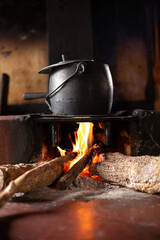 Fog&atilde;o a lenha