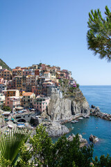 Fototapeta na wymiar Cinque Terre - 5 small locations