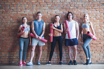 Beautiful sports team