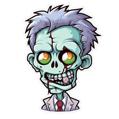 Spooky Zombie Kawaii Halloween