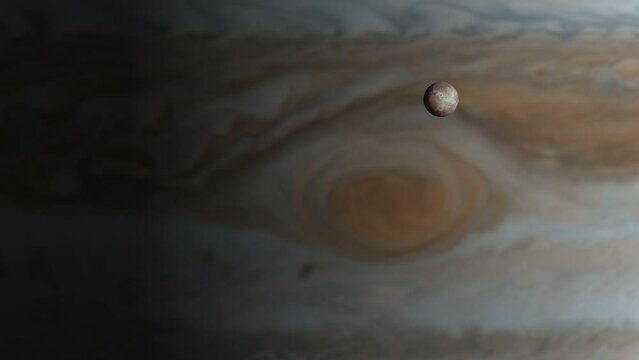 Jupiter and It's Moon