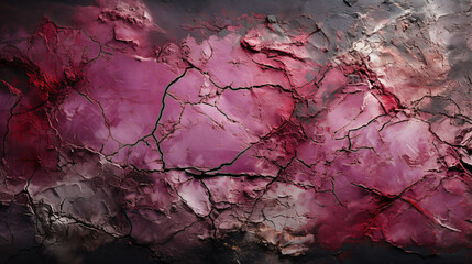Fototapeta premium background in shabby chic distressed and grunge purple color with rough surface old concrete wall