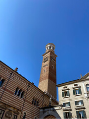 impressvie architecture in sunny Verona in Italy