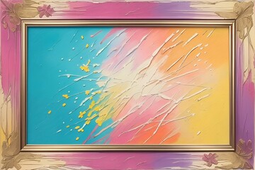 Color painted background
