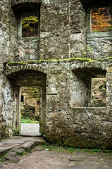 Fototapeta premium Old medieval water mill 