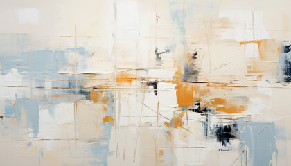 Abstract pale orange oil paint brushstrokes texture pattern painting wallpaper background