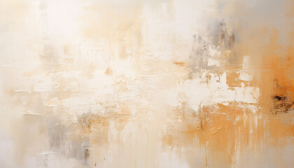 Obraz premium Abstract pale orange oil paint brushstrokes texture pattern painting wallpaper background
