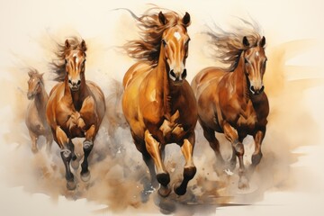 Equine Elegance: The Allure and Splendor of Horses in Art and Reality